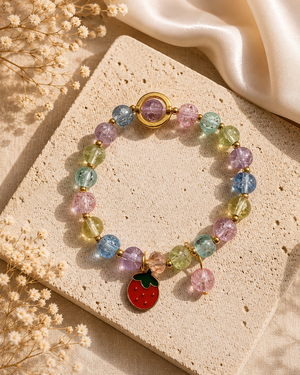 Berry Blossom Charm Bracelet