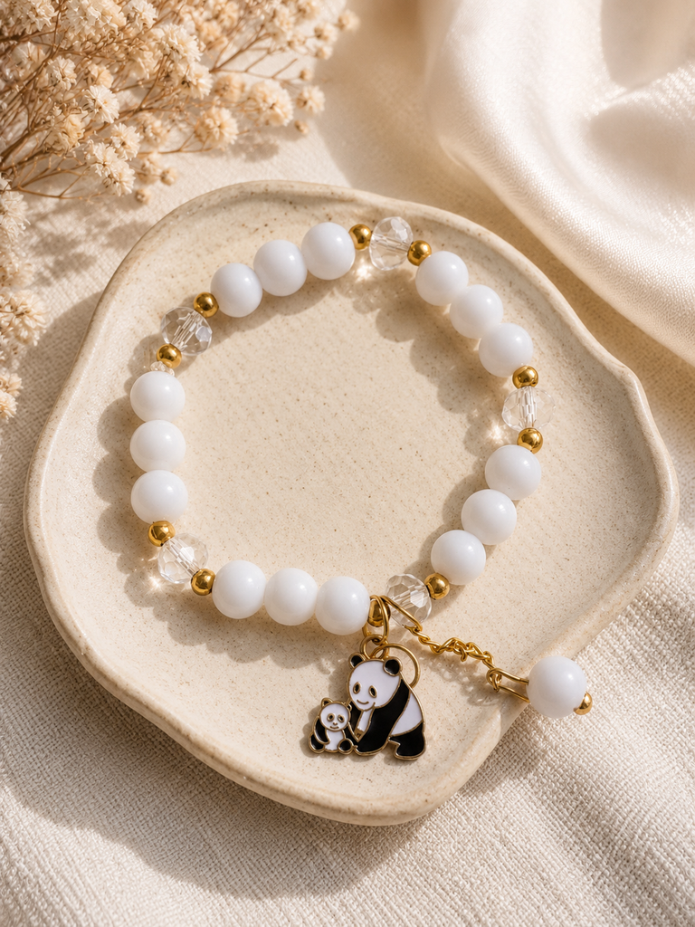 Panda Bliss Charm Bracelet