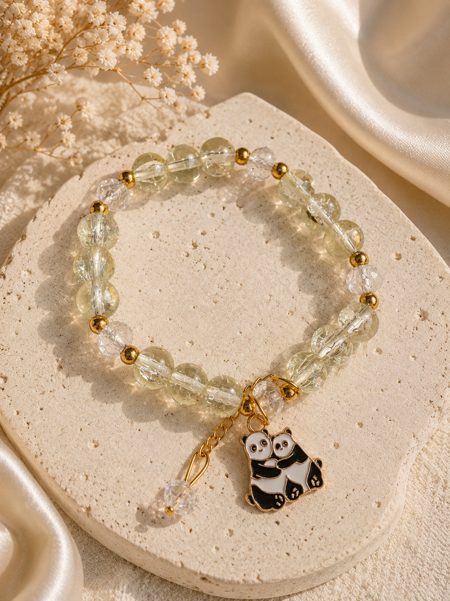 Panda Promise Crystal Bracelet