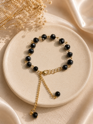 Midnight Noir Crystal Bracelet