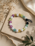 Pastel Harmony Charm Bracelet