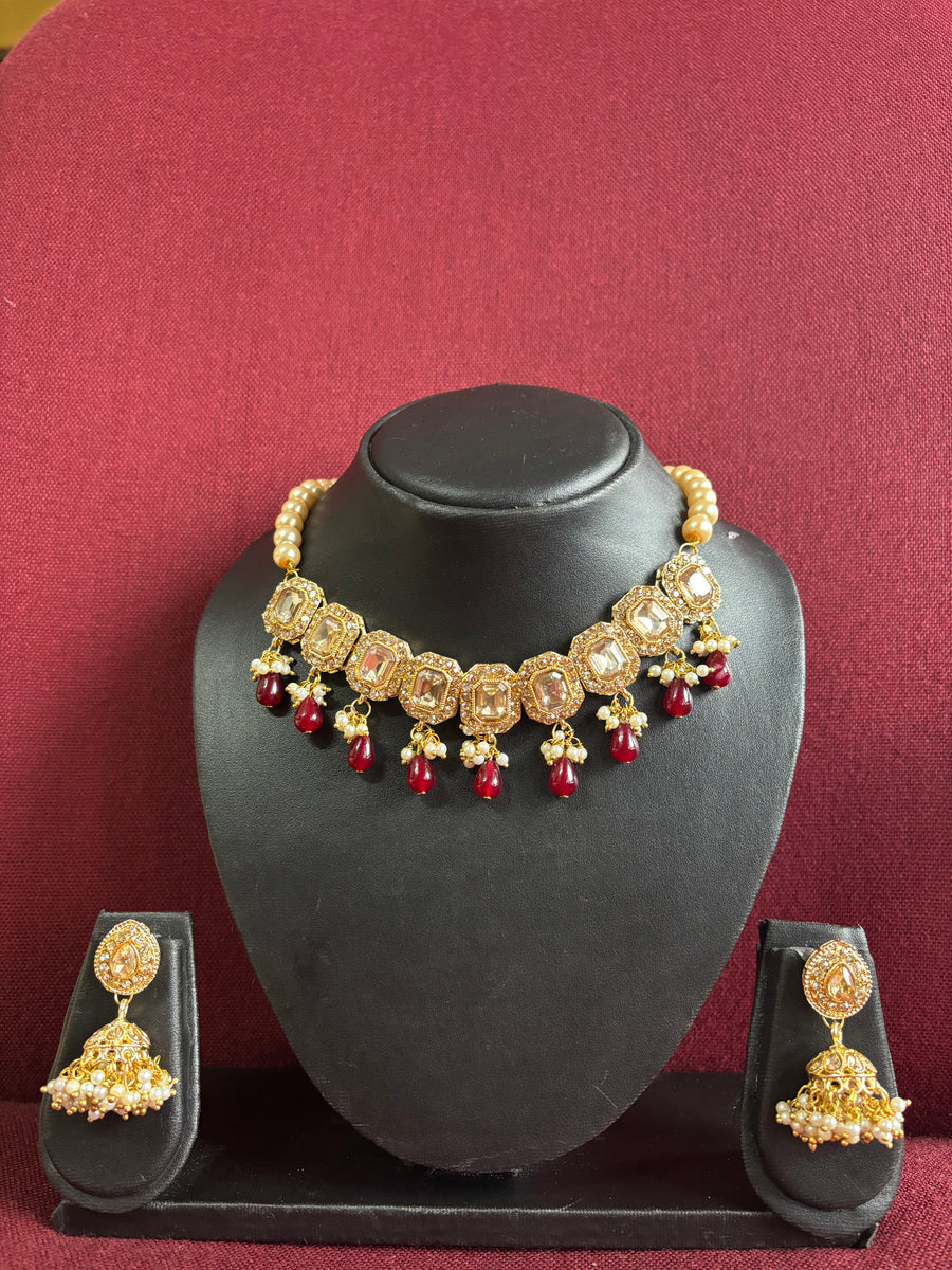 Polki Kundan Necklace