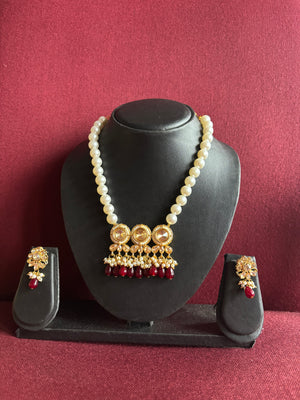 Kundan bead Necklace