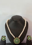 Kundan & Pearl Jewellery Set