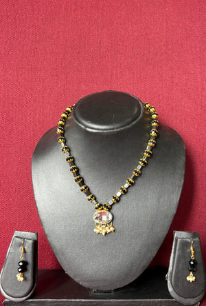 Black Pearl Necklace