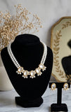Pearl & Oval Kundan Necklace